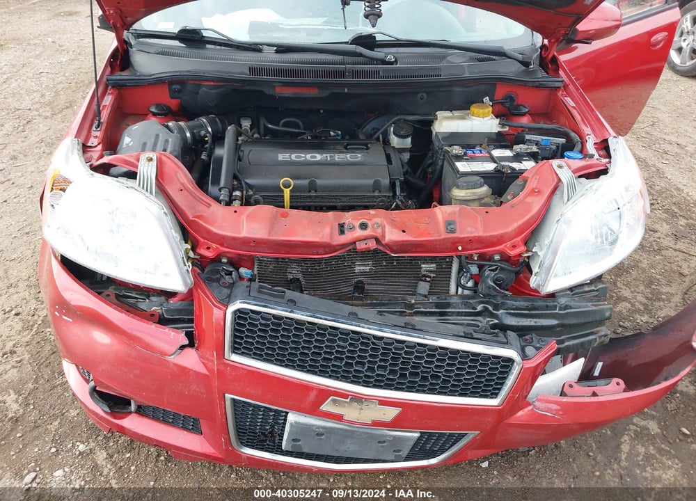 2009 CHEVROLET AVEO LT VIN: KL1TD66E89B647150