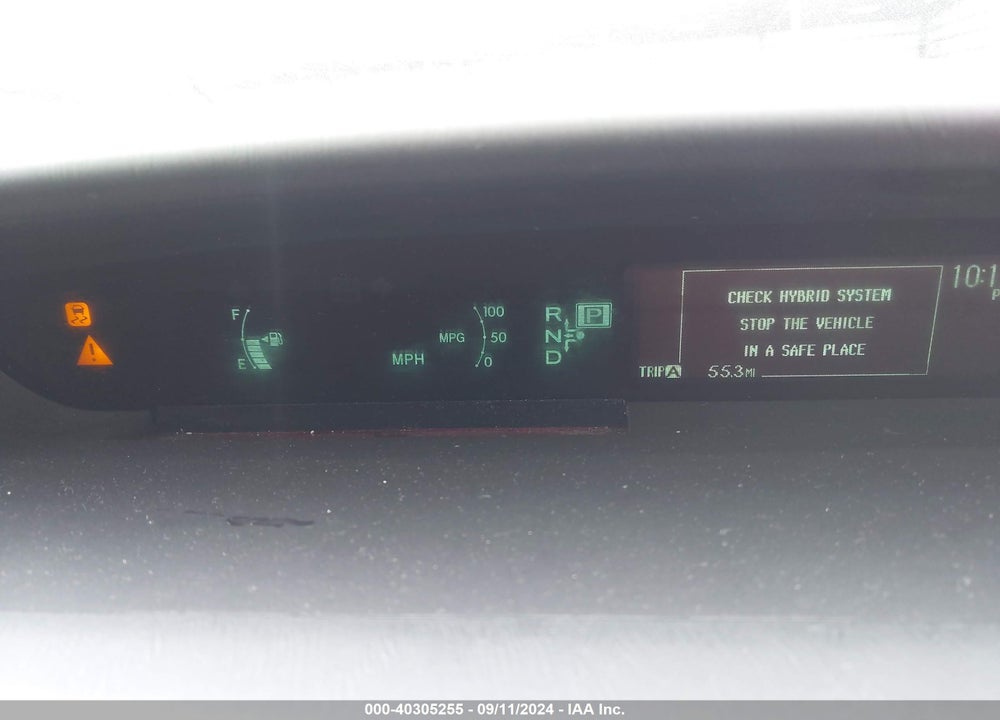 2013 TOYOTA PRIUS THREE SE VIN: JTDKN3DU4D5592018