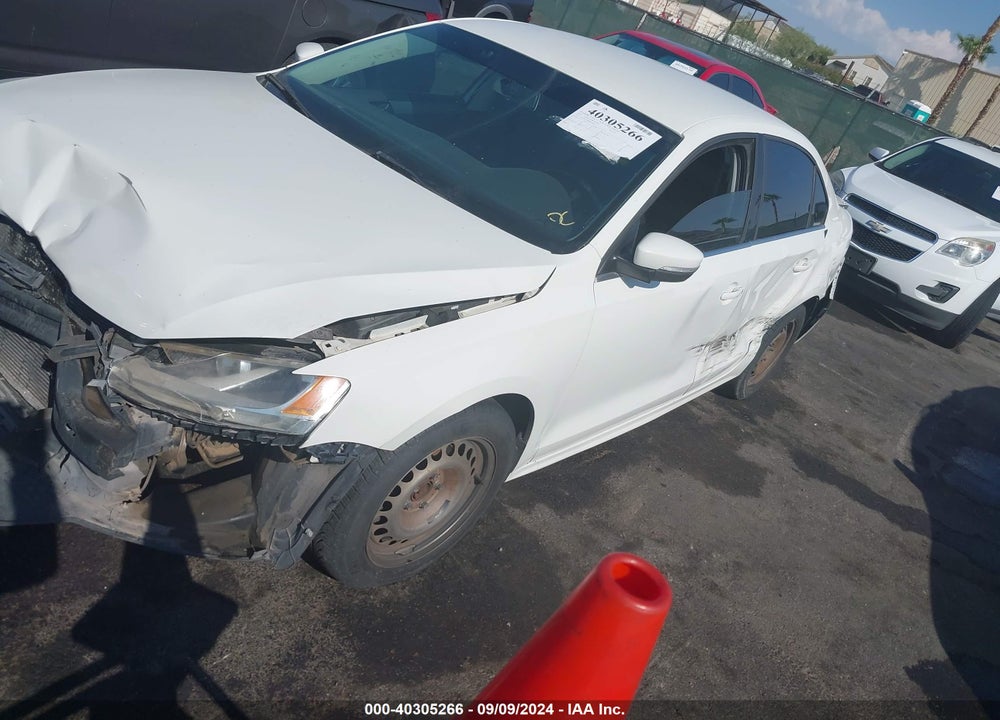 2013 VOLKSWAGEN JETTA 2.5L SE VIN: 3VWDP7AJ0DM244079