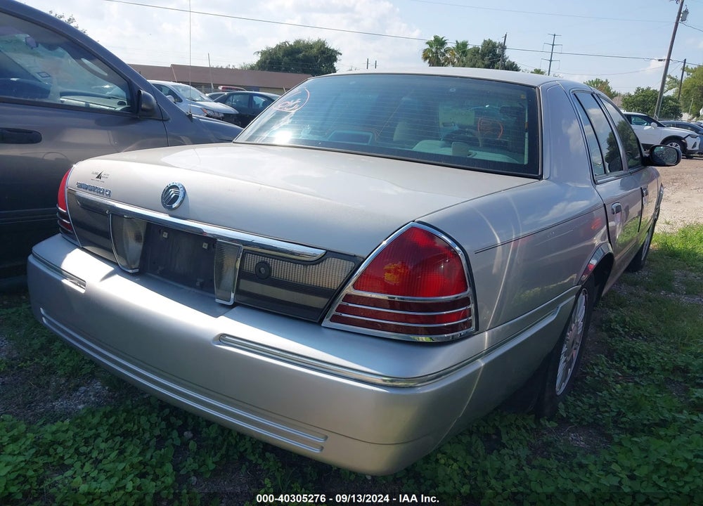 2010 MERCURY GRAND MARQUIS LS (FLEET ONLY) VIN: 2MEBM7FV7AX627367