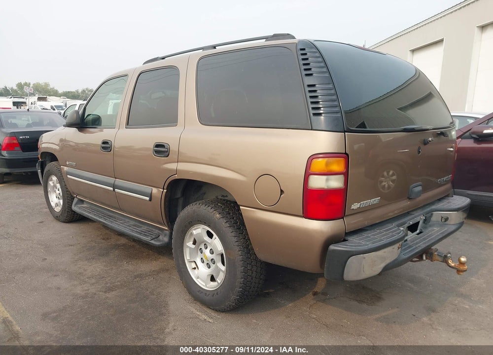2003 CHEVROLET TAHOE LS/LT/Z71 VIN: 1GNEK13Z53R123476
