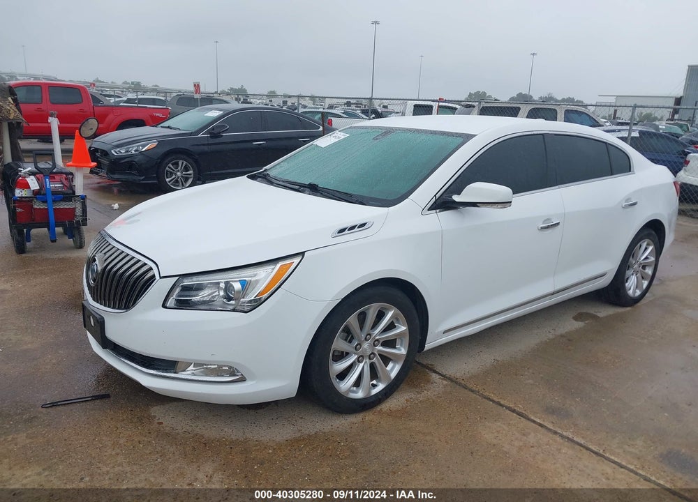 2016 BUICK LACROSSE LEATHER VIN: 1G4GB5G34GF124510