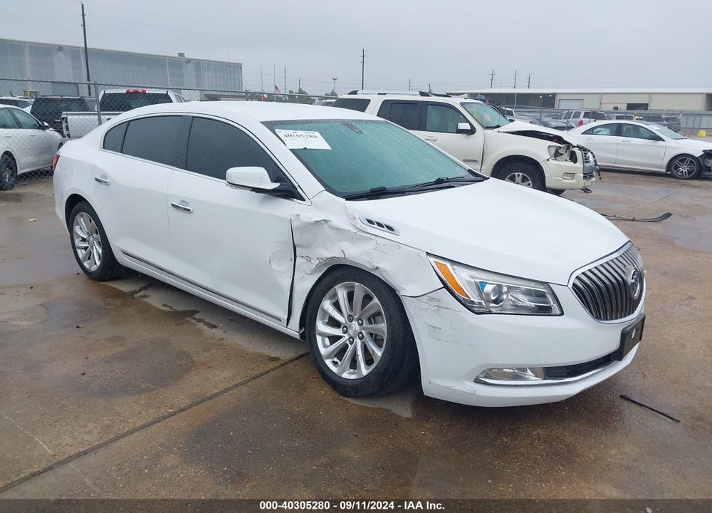 2016 BUICK LACROSSE LEATHER VIN: 1G4GB5G34GF124510