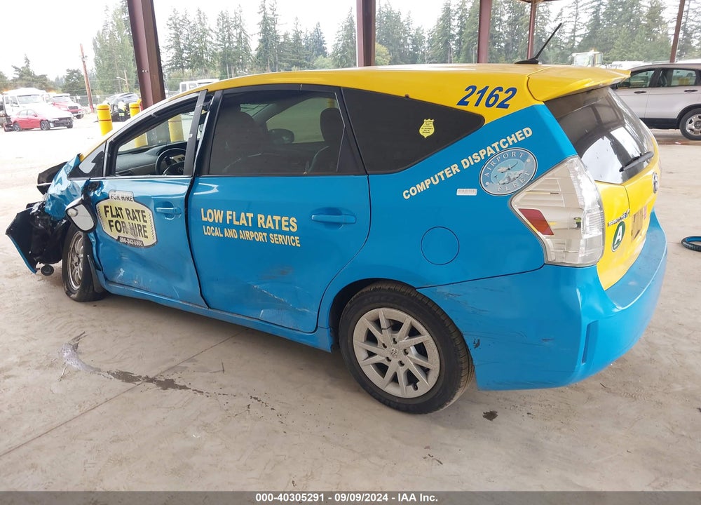 2012 TOYOTA PRIUS V THREE VIN: JTDZN3EU1C3026180