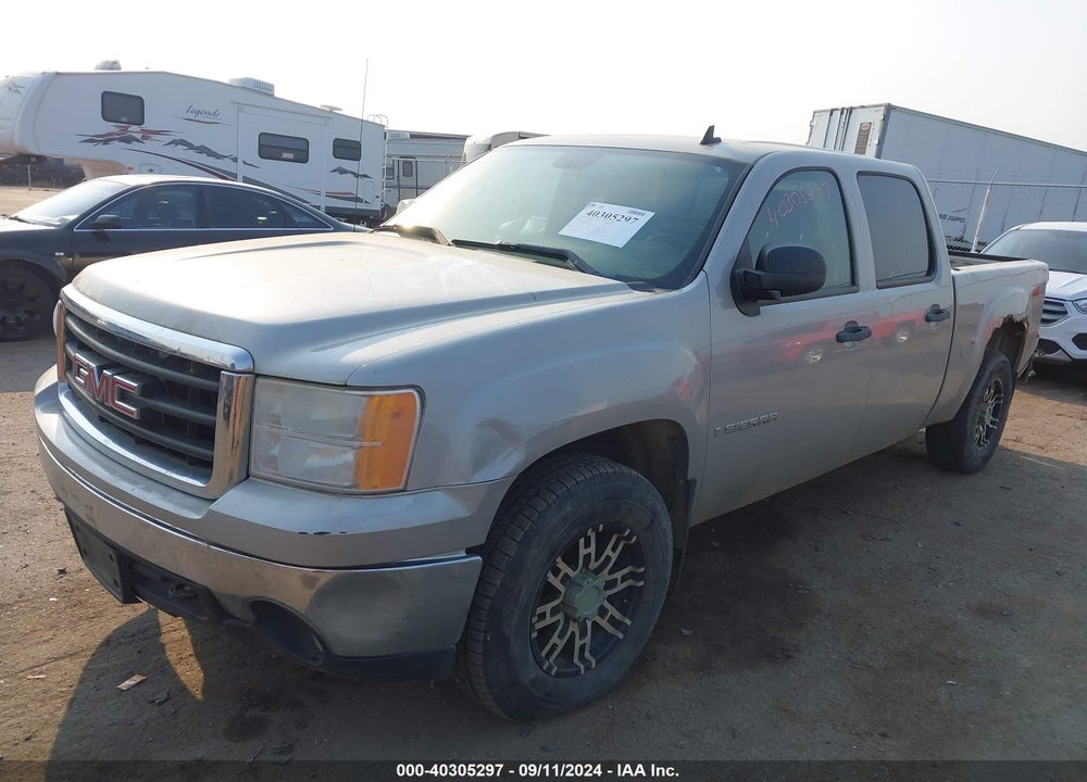 2008 GMC SIERRA 1500 SLE1 VIN: 3GTEK13378G217502
