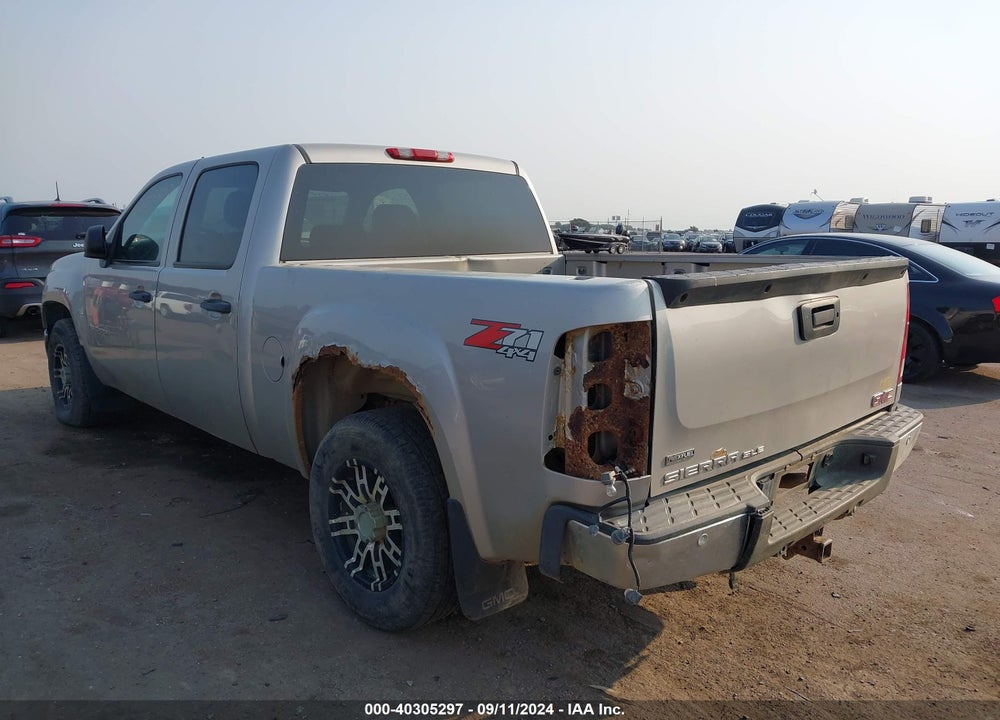 2008 GMC SIERRA 1500 SLE1 VIN: 3GTEK13378G217502