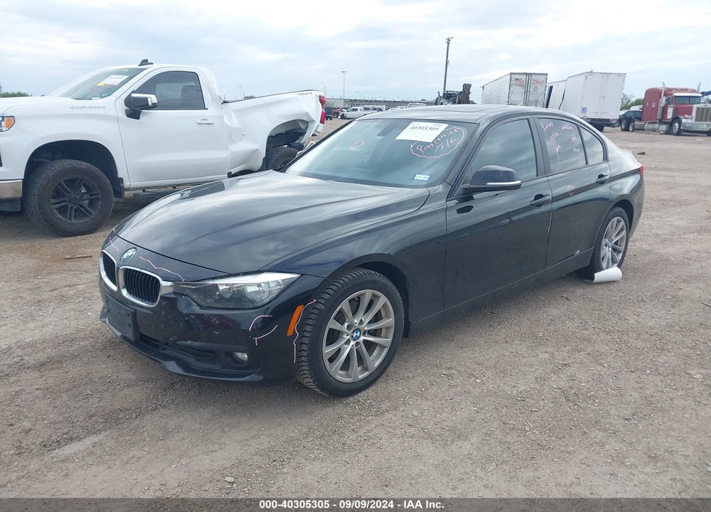 2016 BMW 320I VIN: WBA8E1G55GNT37155