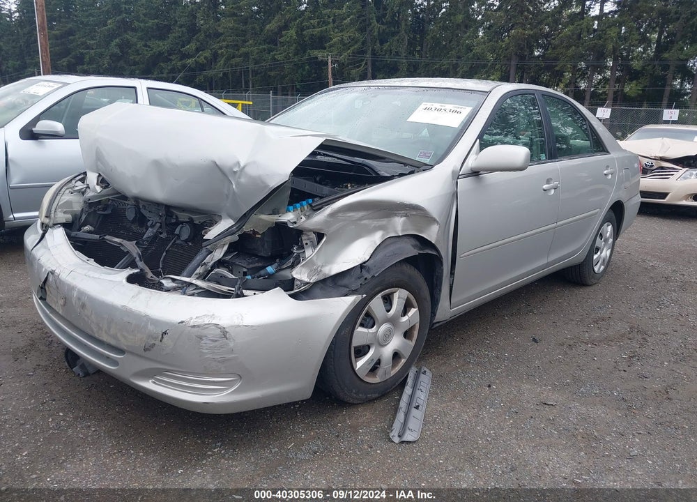 2004 TOYOTA CAMRY LE VIN: 4T1BE32KX4U814046