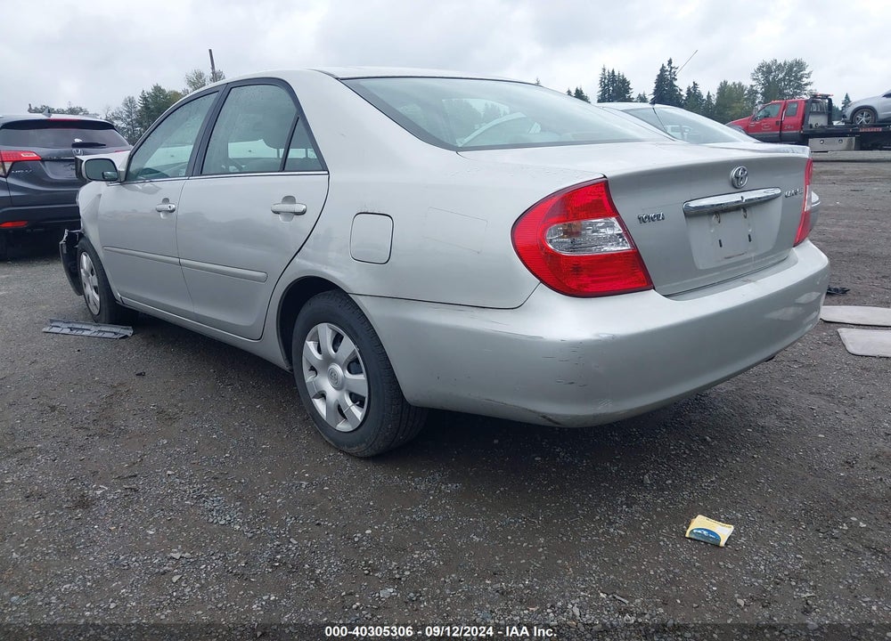 2004 TOYOTA CAMRY LE VIN: 4T1BE32KX4U814046