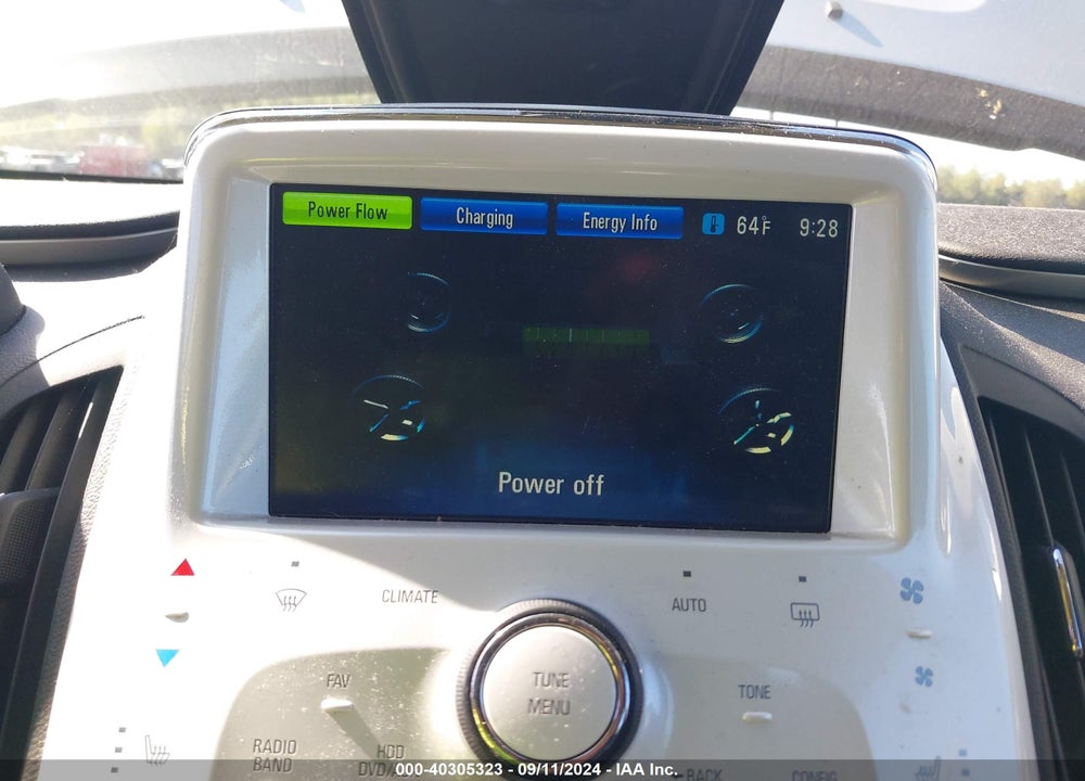 2011 CHEVROLET VOLT VIN: 1G1RD6E40BU102915