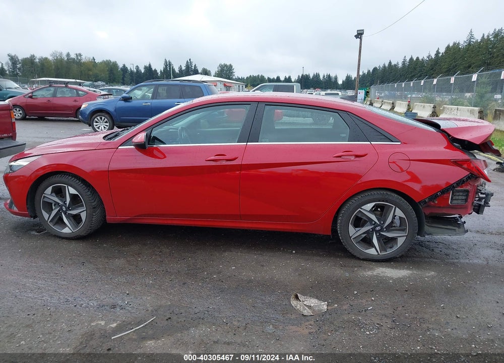 2022 HYUNDAI ELANTRA SEL VIN: KMHLN4AG3NU328204