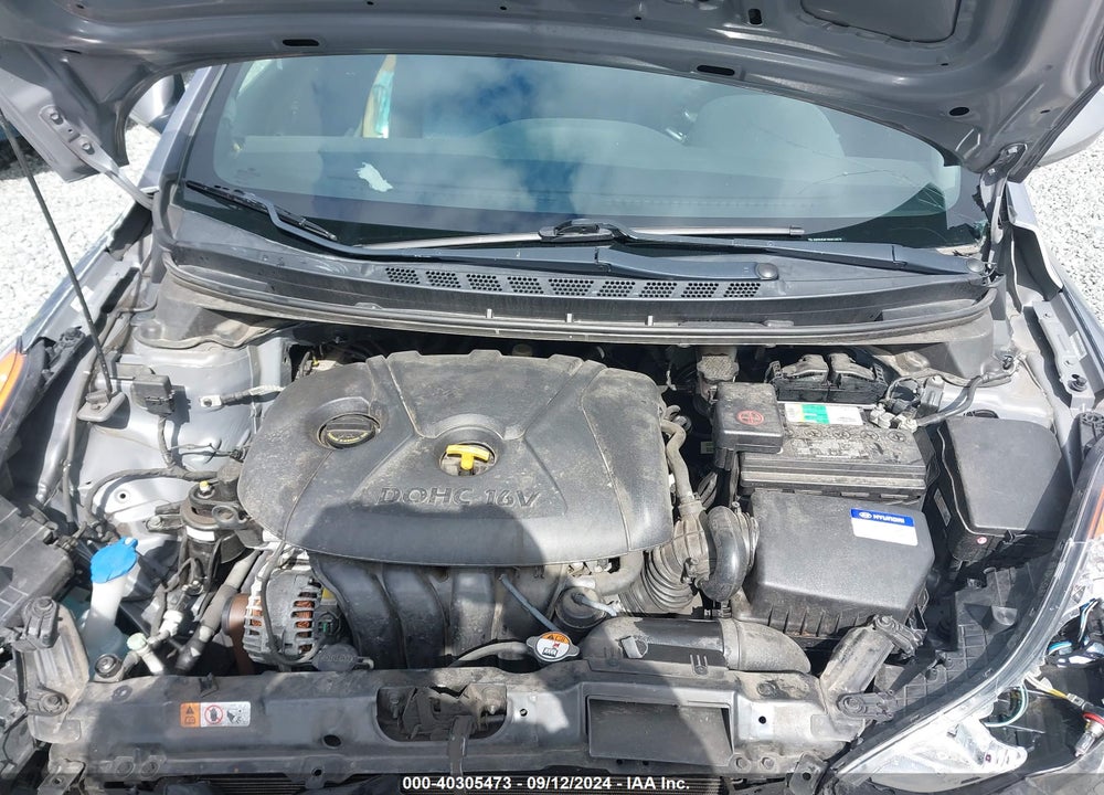 2013 HYUNDAI ELANTRA GS VIN: KMHDH6AEXDU013579
