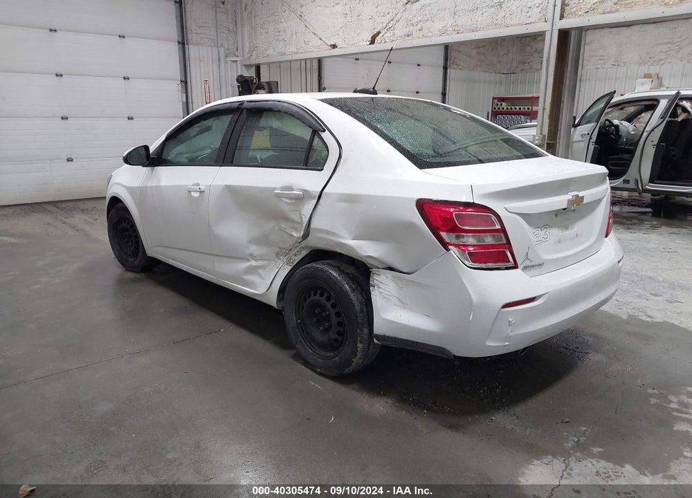 2017 CHEVROLET SONIC LS AUTO VIN: 1G1JB5SH7H4165880