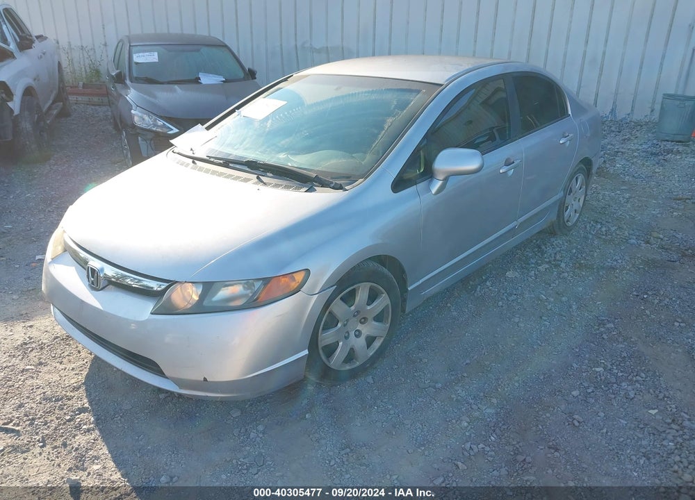 2006 HONDA CIVIC LX VIN: 1HGFA15536L008782