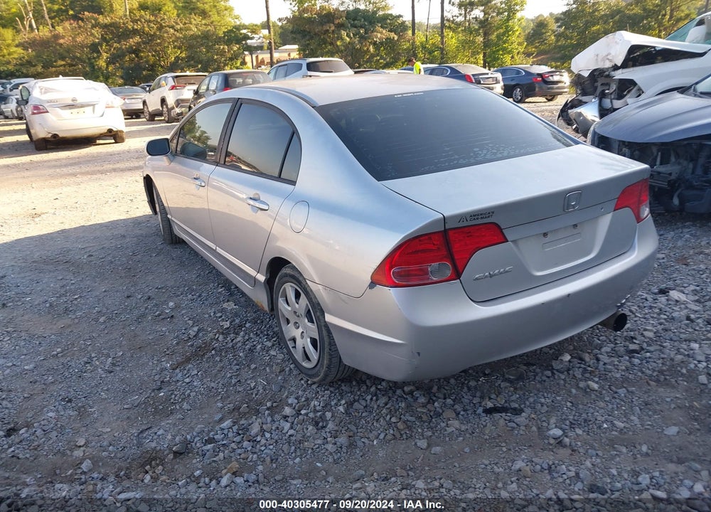 2006 HONDA CIVIC LX VIN: 1HGFA15536L008782
