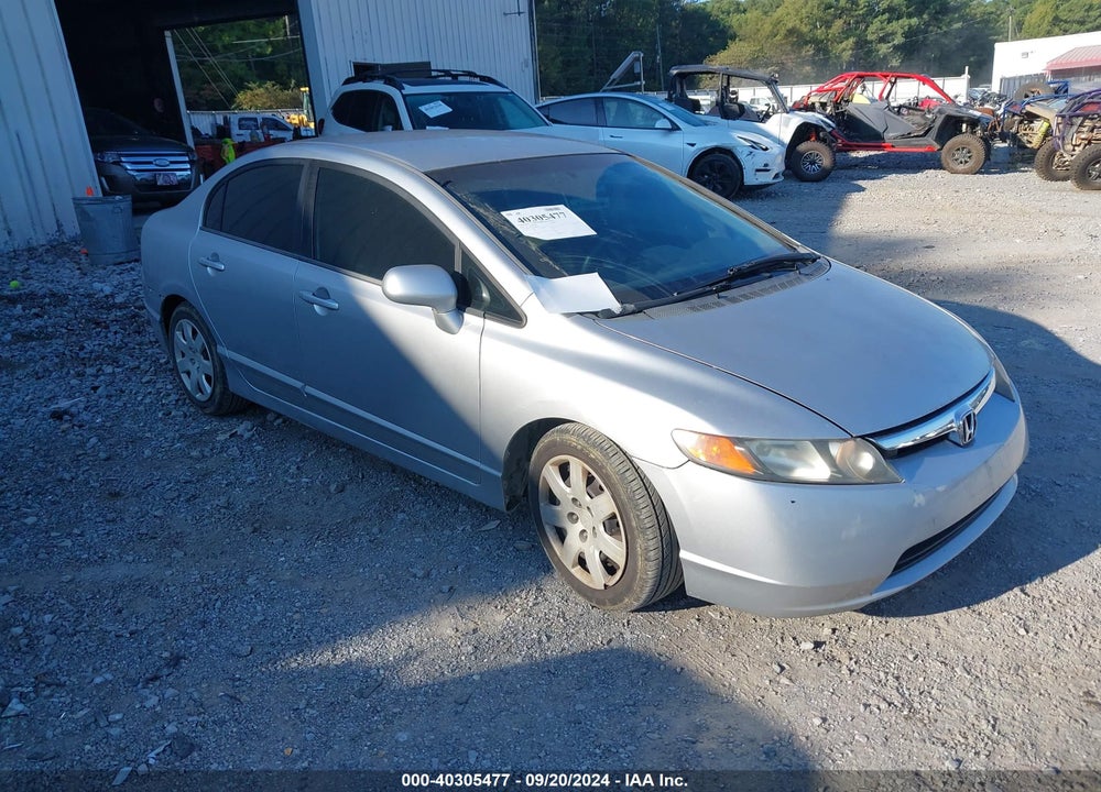 2006 HONDA CIVIC LX VIN: 1HGFA15536L008782