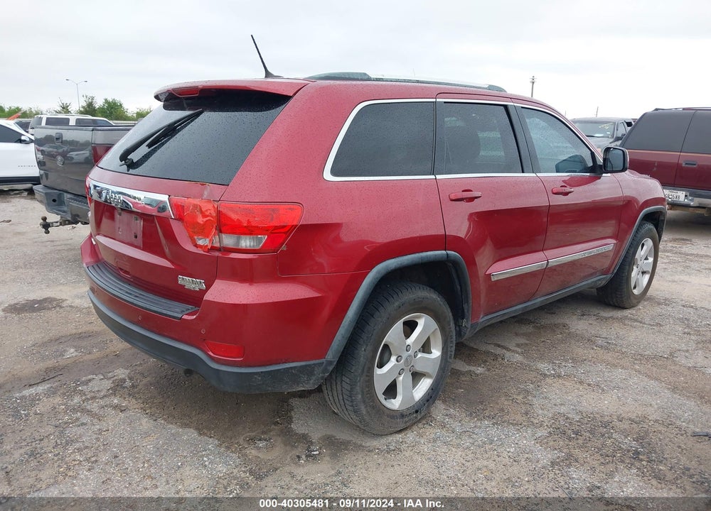 2012 JEEP GRAND CHEROKEE LAREDO VIN: 1C4RJEAG7CC259763