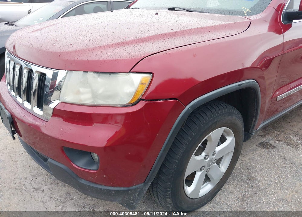 2012 JEEP GRAND CHEROKEE LAREDO VIN: 1C4RJEAG7CC259763