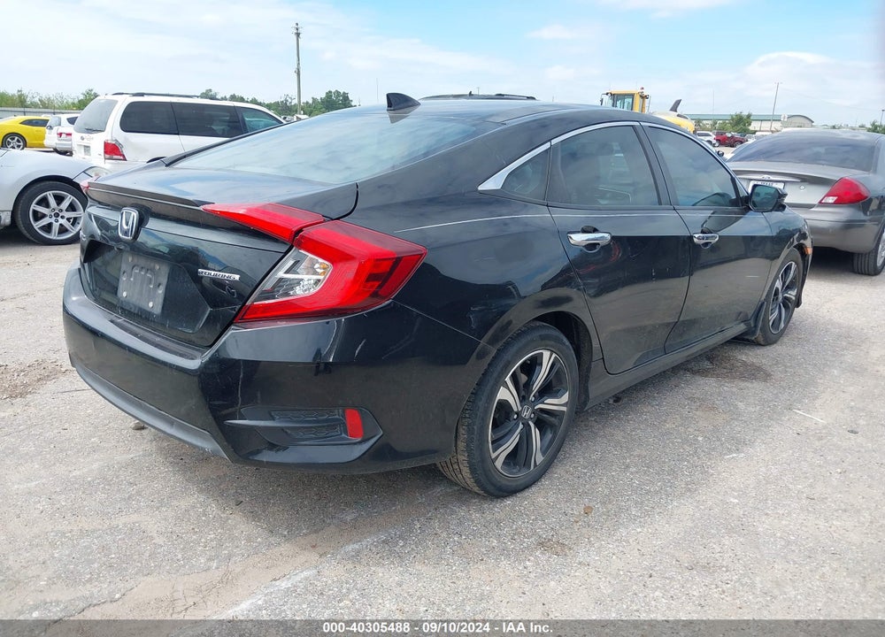 2016 HONDA CIVIC TOURING VIN: 19XFC1F9XGE031237