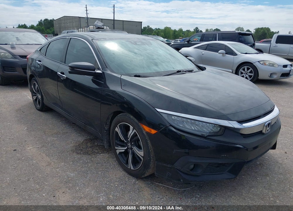 2016 HONDA CIVIC TOURING VIN: 19XFC1F9XGE031237