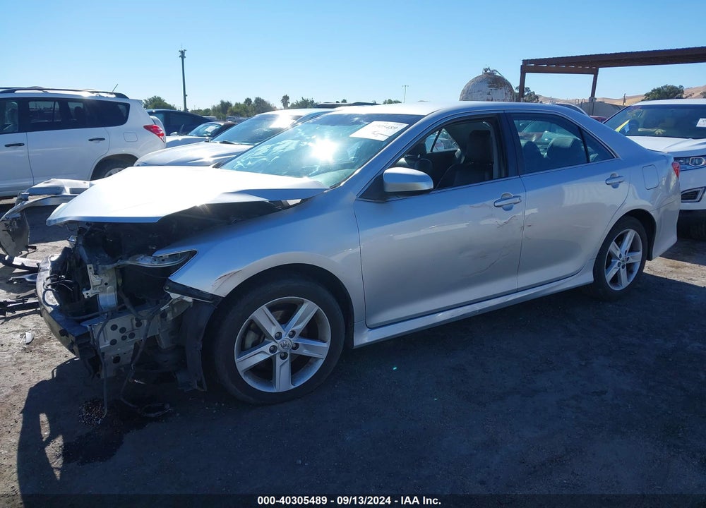 2013 TOYOTA CAMRY SE VIN: 4T1BF1FK1DU256602