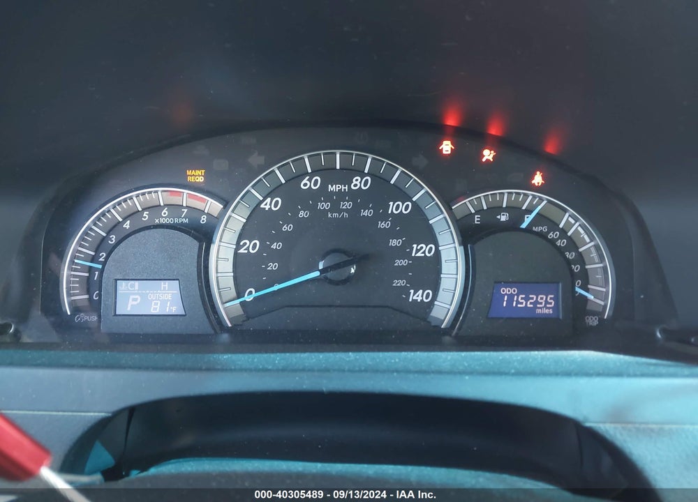 2013 TOYOTA CAMRY SE VIN: 4T1BF1FK1DU256602