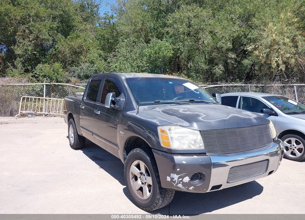 2004 NISSAN TITAN SE VIN: 1N6AA07A04N592778