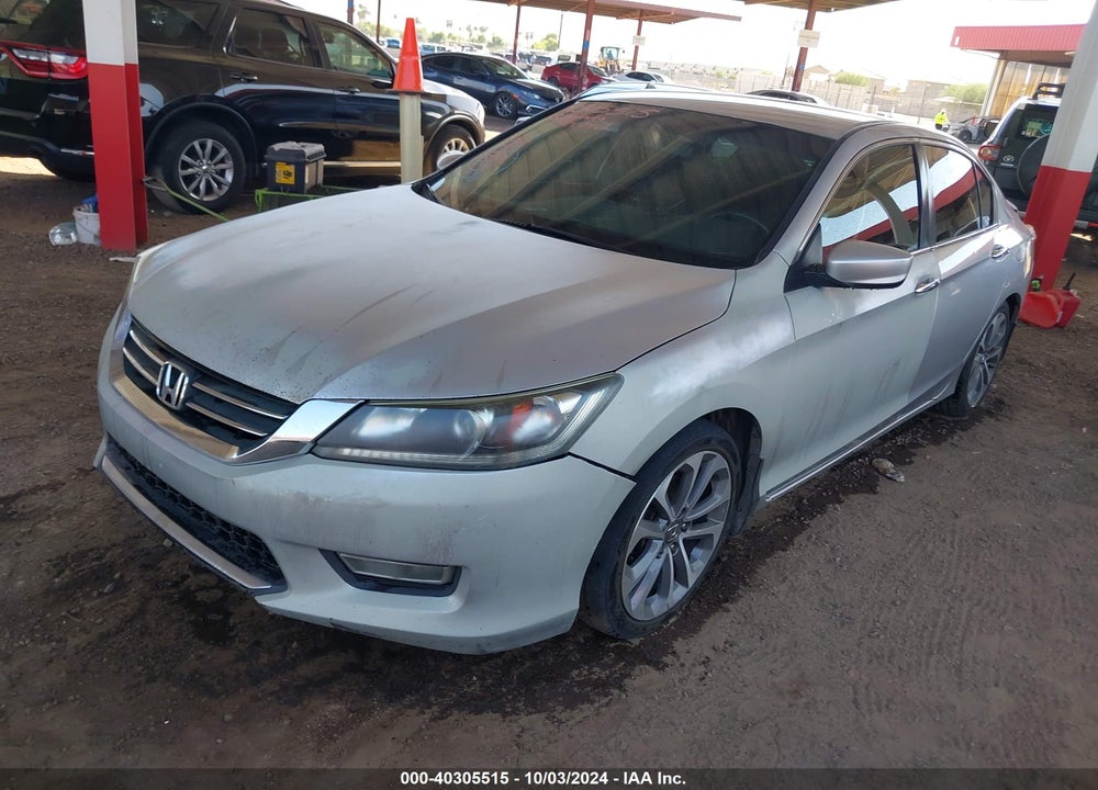 2013 HONDA ACCORD SPORT VIN: 1HGCR2F57DA111213