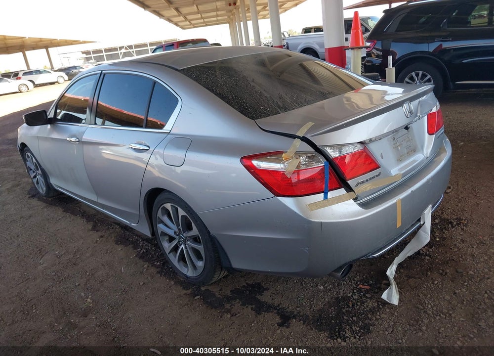 2013 HONDA ACCORD SPORT VIN: 1HGCR2F57DA111213