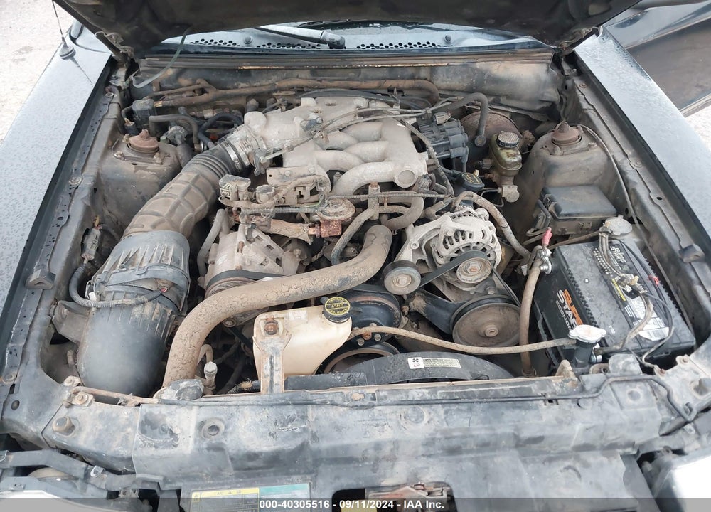 2001 FORD MUSTANG VIN: 1FAFP404X1F132848