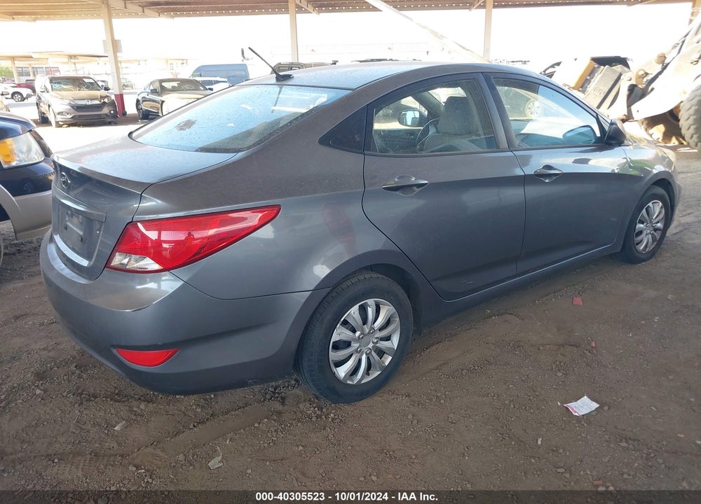 2015 HYUNDAI ACCENT GLS VIN: KMHCT4AE1FU825273