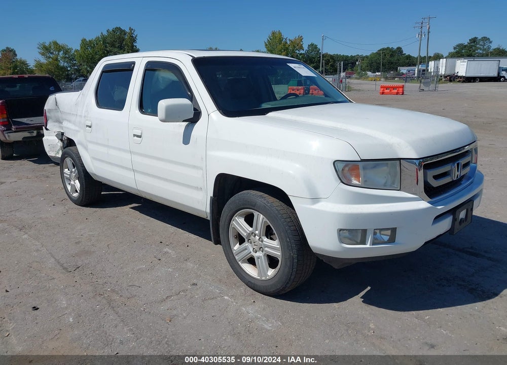 2011 HONDA RIDGELINE RTL VIN: 5FPYK1F5XBB451552