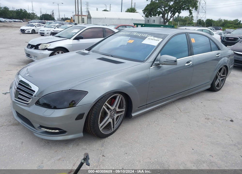 2012 MERCEDES-BENZ S 550 VIN: WDDNG7DB0CA430170