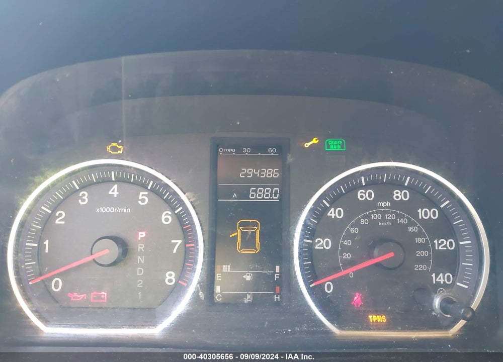 2008 HONDA CR-V LX VIN: JHLRE38348C046906