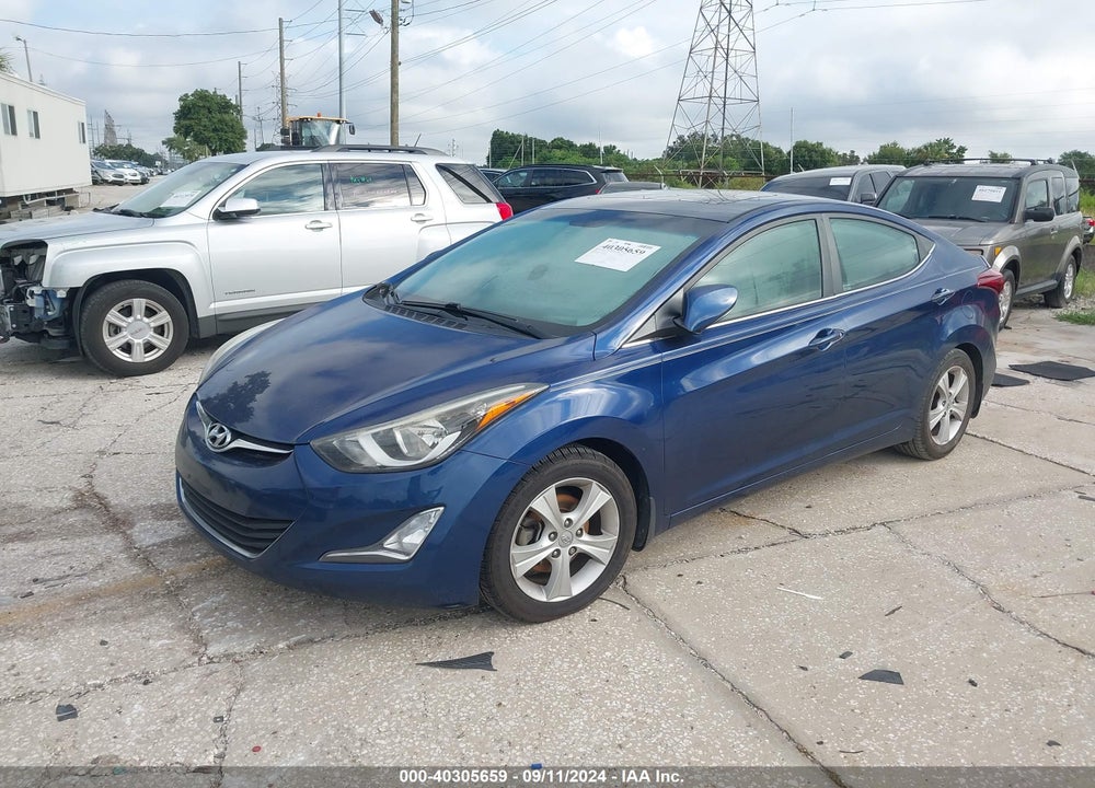 2016 HYUNDAI ELANTRA VALUE EDITION VIN: 5NPDH4AE9GH684507