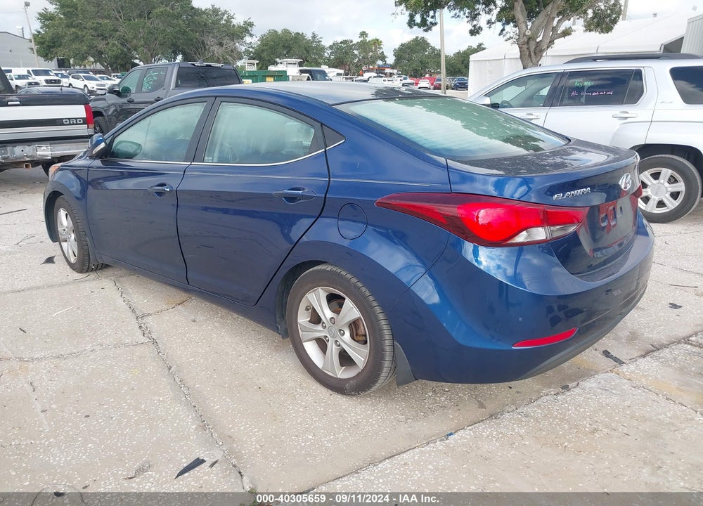 2016 HYUNDAI ELANTRA VALUE EDITION VIN: 5NPDH4AE9GH684507