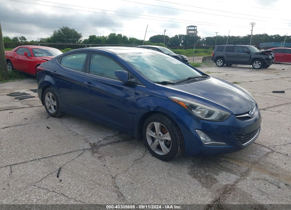 2016 HYUNDAI ELANTRA VALUE EDITION VIN: 5NPDH4AE9GH684507