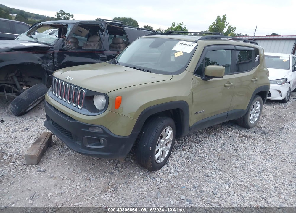 2015 JEEP RENEGADE LATITUDE VIN: ZACCJBBT8FPB40846