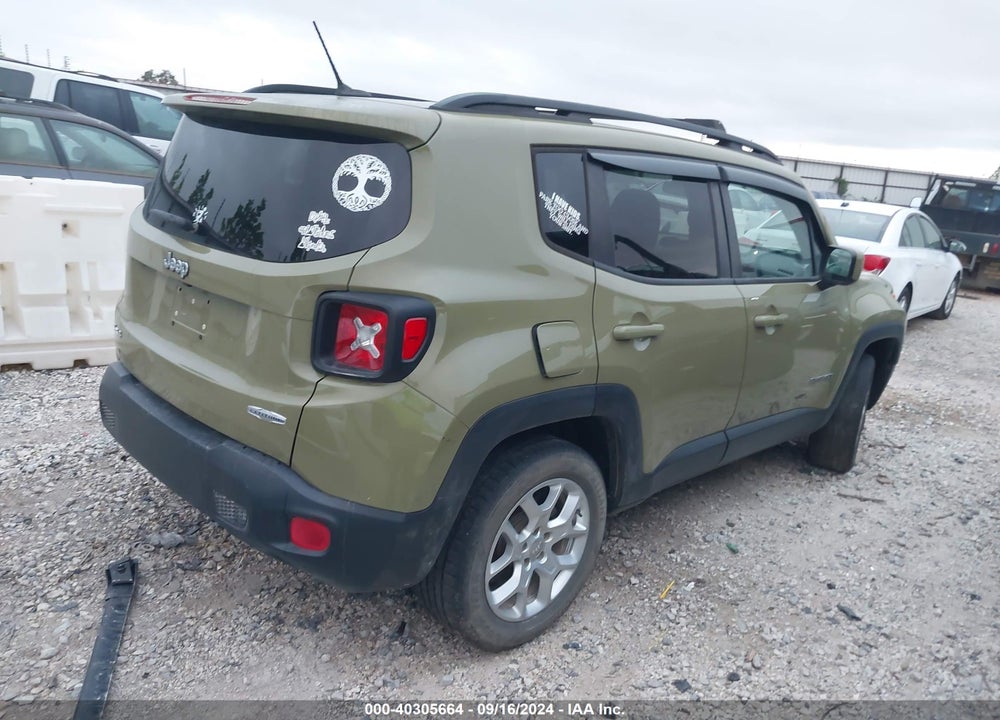2015 JEEP RENEGADE LATITUDE VIN: ZACCJBBT8FPB40846