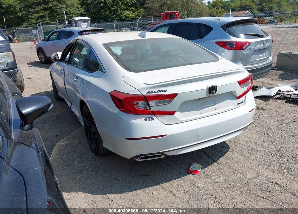 2019 HONDA ACCORD SPORT VIN: 1HGCV1F3XKA134650