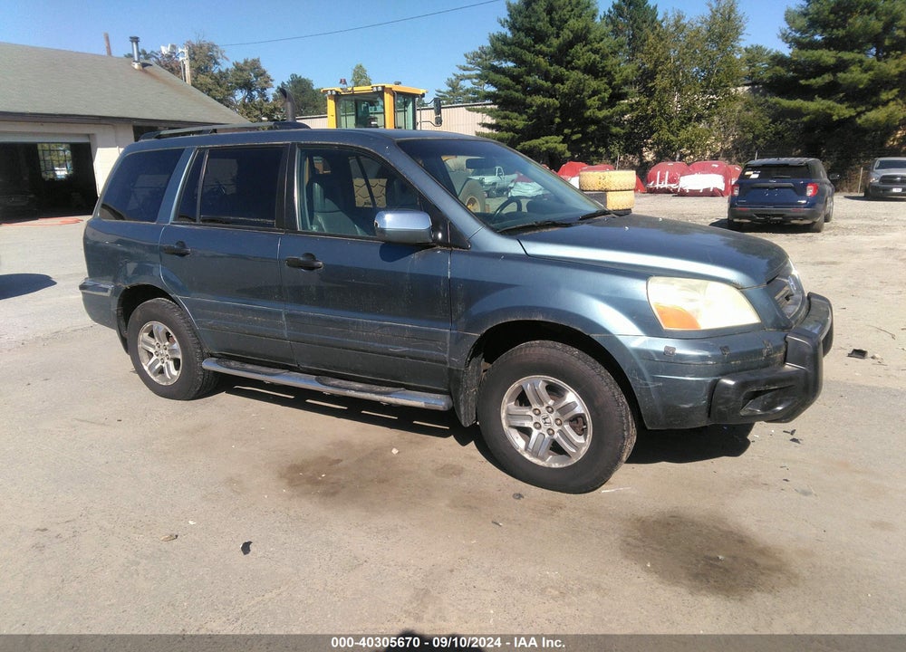 2005 HONDA PILOT EX-L VIN: 2HKYF18635H529369