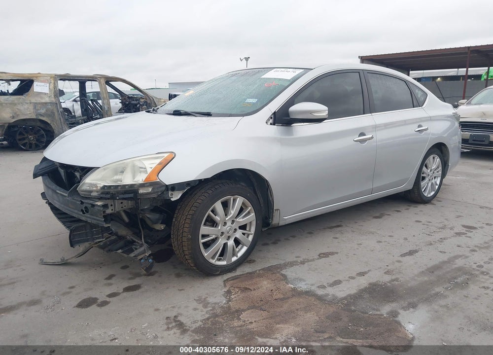 2015 NISSAN SENTRA SL VIN: 3N1AB7AP3FY222178