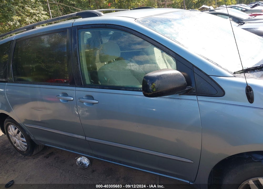 2008 TOYOTA SIENNA LE VIN: 5TDZK23C48S155209