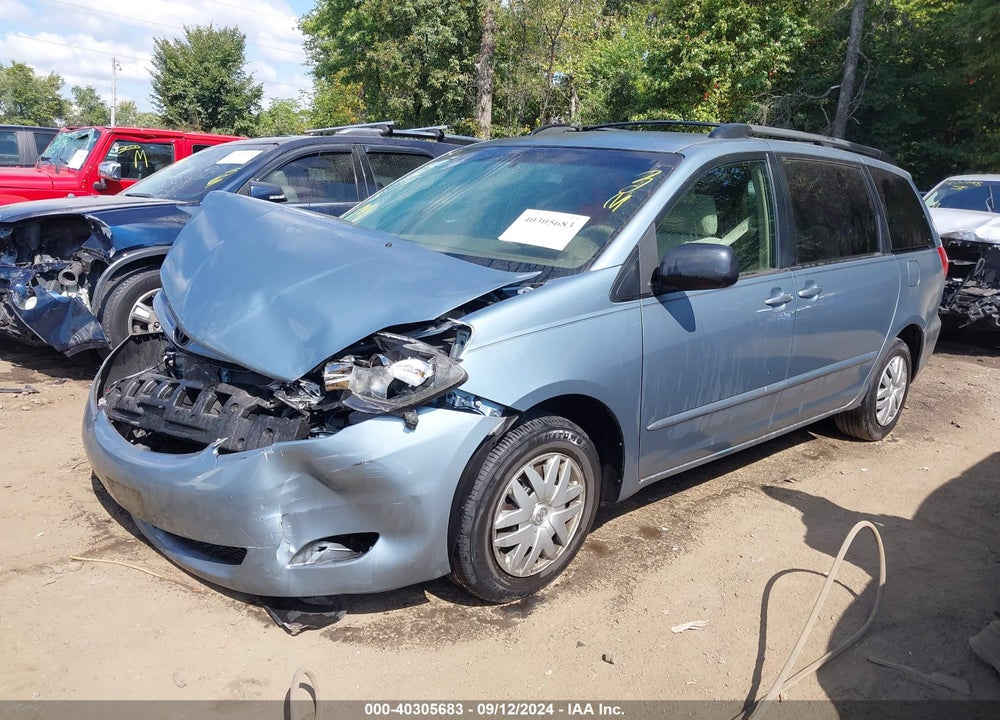 2008 TOYOTA SIENNA LE VIN: 5TDZK23C48S155209