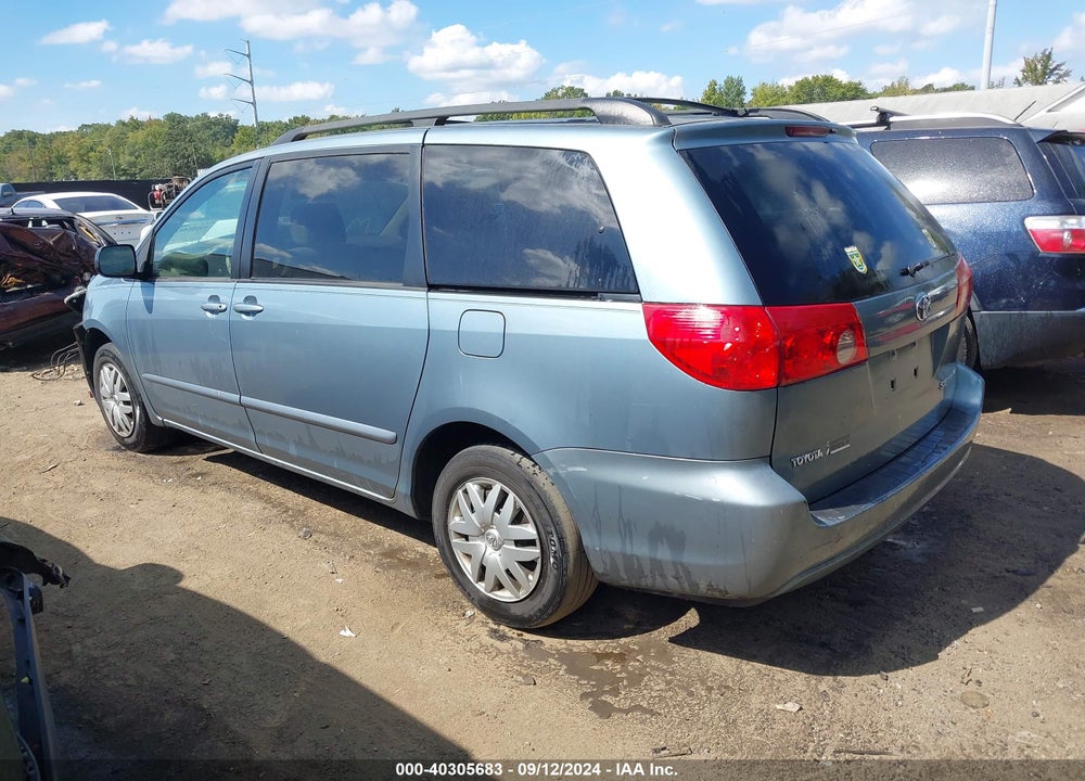 2008 TOYOTA SIENNA LE VIN: 5TDZK23C48S155209