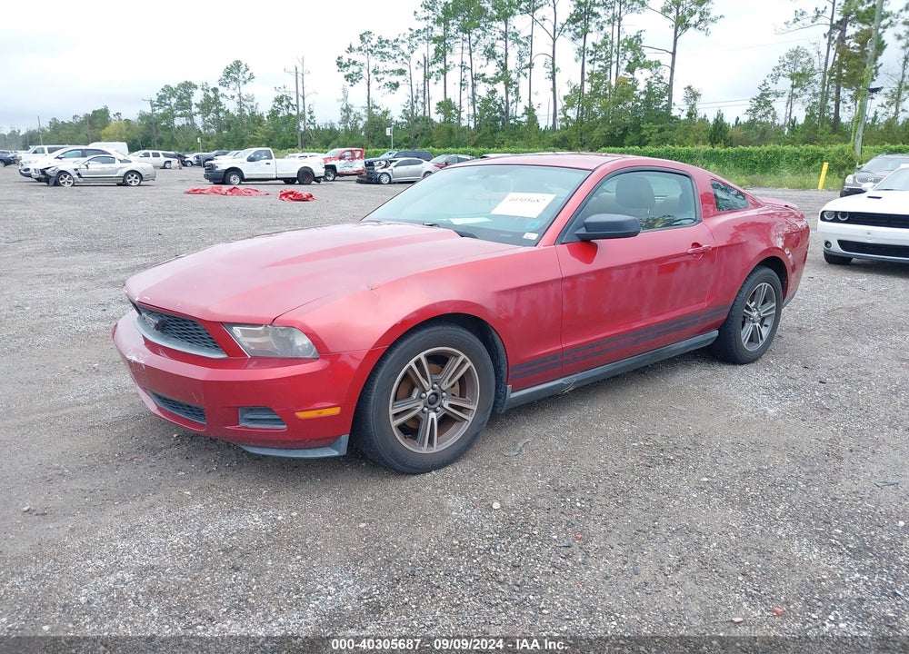 2010 FORD MUSTANG V6/V6 PREMIUM VIN: 1ZVBP8AN5A5137482