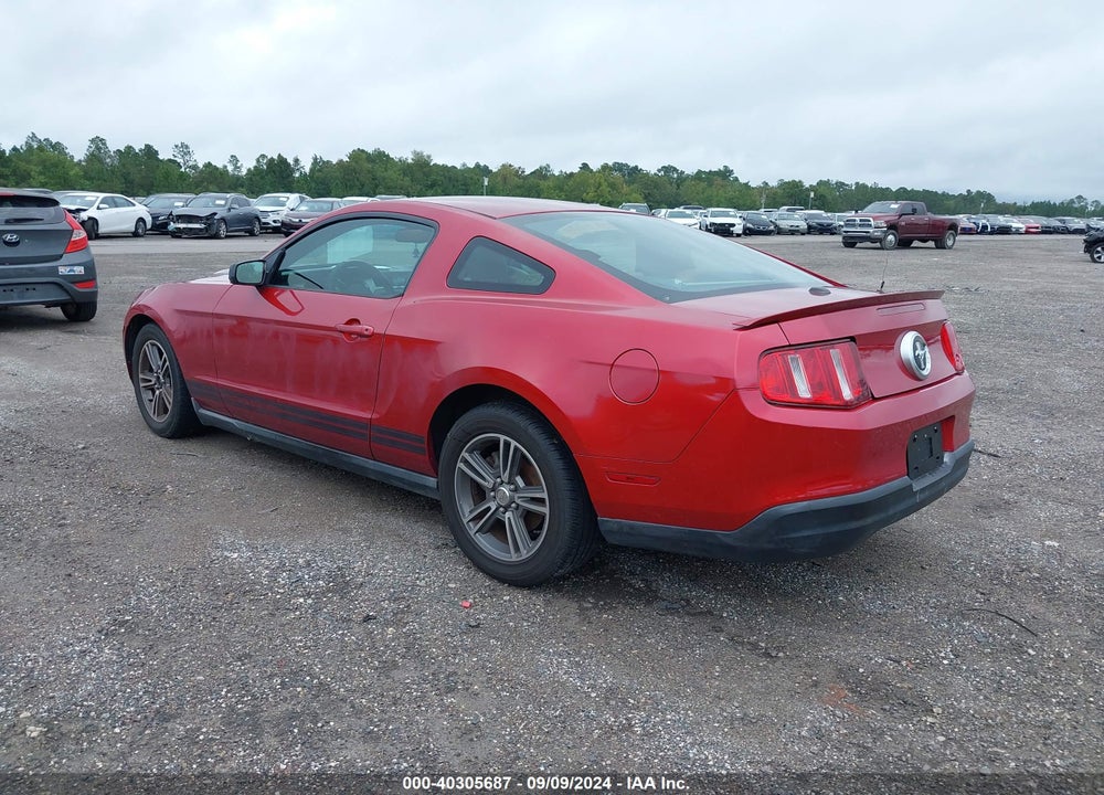 2010 FORD MUSTANG V6/V6 PREMIUM VIN: 1ZVBP8AN5A5137482