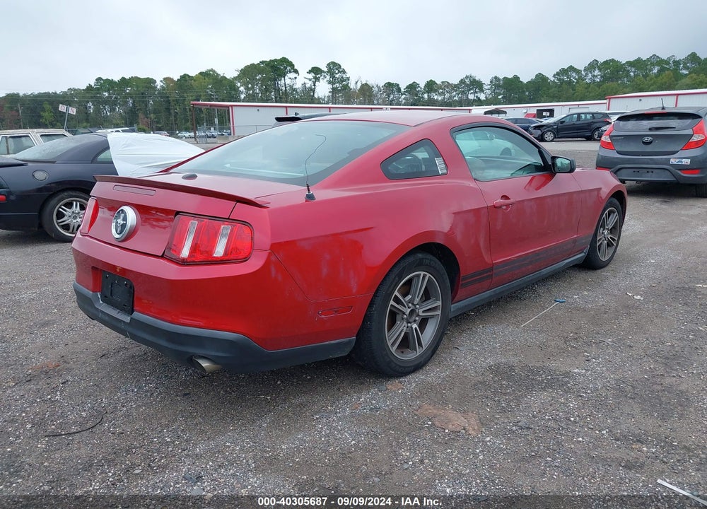 2010 FORD MUSTANG V6/V6 PREMIUM VIN: 1ZVBP8AN5A5137482