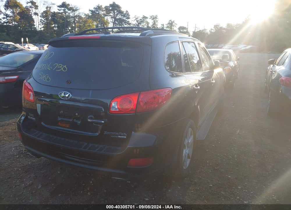 2009 HYUNDAI SANTA FE LIMITED VIN: 5NMSH73E19H273611