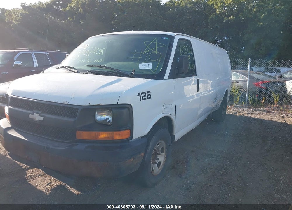2009 CHEVROLET EXPRESS 2500 WORK VAN VIN: 1GCGG29C191121744